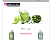 Tablet Screenshot of neobotanics.cz